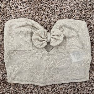 Urban Outfitters floral bandeau top